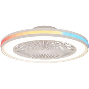 Inspired Lighting Gamer 60W LED Dimmable Blanc/RGB Plafond - Plafond avec Ventilateur - Publicité Inspired Lighting Gamer 60W LED Dimmable Blanc/RGB Plafond - Plafond avec Ventilateur - Publicité