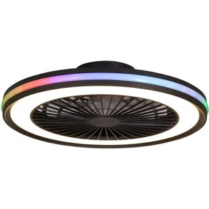 INSPIRED LIGHTING Gamer 60W LED Plafond - RGB, Ventilateur Réversible, Noir - Publicité INSPIRED LIGHTING Gamer 60W LED Plafond - RGB, Ventilateur Réversible, Noir - Publicité