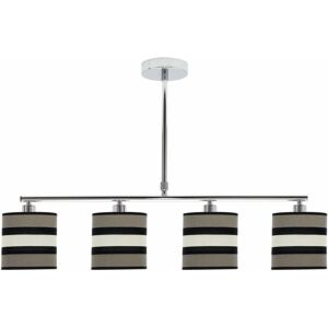 Fabrilamp Karla Lampadario - 4 E14 beige - Tipo di prodotto Fabrilamp Karla Lampadario - 4 E14 beige - Tipo di prodotto