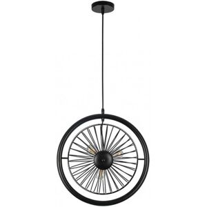 Lampada a Pendolo Ganga di Fabrilamp - Metallo Nero Lampada a Pendolo Ganga di Fabrilamp - Metallo Nero