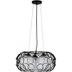 Fabrilamp Peregrino Lampadario a Sospensione - 3 E27 - Nero Fabrilamp Peregrino Lampadario a Sospensione - 3 E27 - Nero