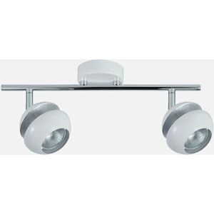 Fabrilamp Modello 142092001 Luce da Soffitto Regolabile Bianco Argento Fabrilamp Modello 142092001 Luce da Soffitto Regolabile Bianco Argento
