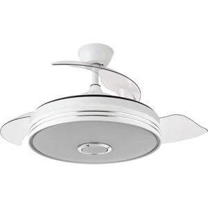 FABRILAMP Ventilador de Techo Matanuska con Luz LED, Bluetooth, Mando - Ventilador de Techo FABRILAMP Ventilador de Techo Matanuska con Luz LED, Bluetooth, Mando - Ventilador de Techo