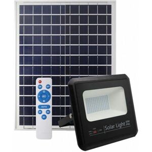 FABRILAMP Proiettore Solare Malachite 60W 6500K Nero - Illuminazione Esterni FABRILAMP Proiettore Solare Malachite 60W 6500K Nero - Illuminazione Esterni