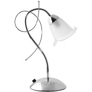 Lampada da Tavolo Fabrilamp Adelfa Cromo - Luci da Tavolo Lampada da Tavolo Fabrilamp Adelfa Cromo - Luci da Tavolo