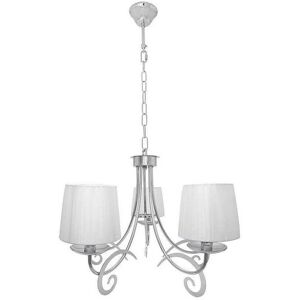 Lampadario Luxor Cromato 5 luci - Light Lampadario Luxor Cromato 5 luci - Light