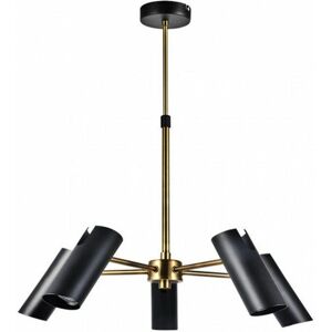 Lampadario Marrakech Fabrilamp - Metallo Nero 5xGU10 Regolabile Lampadario Marrakech Fabrilamp - Metallo Nero 5xGU10 Regolabile