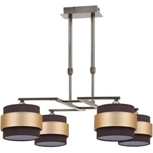 FABRILAMP Bremen Pelle/Oro Lampada Moderna Elegante - Illuminazione Interna FABRILAMP Bremen Pelle/Oro Lampada Moderna Elegante - Illuminazione Interna