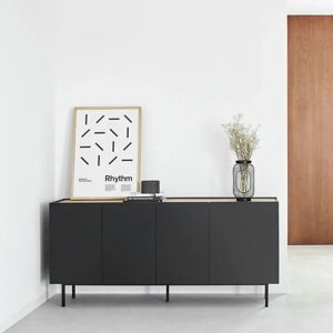 Teulat Arista - Buffet moderne avec 4 portes et 3 tiroirs - Meubles - Publicité Teulat Arista - Buffet moderne avec 4 portes et 3 tiroirs - Meubles - Publicité