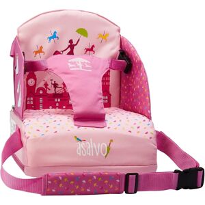 Asalvo Londres Siège de Voyage Rose - Rehausseur de Chaise - Publicité Asalvo Londres Siège de Voyage Rose - Rehausseur de Chaise - Publicité