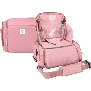 Asalvo Assento elevatório rosa - Viagem e segurança para crianças Asalvo Assento elevatório rosa - Viagem e segurança para crianças