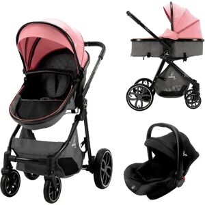 Cochecito Sidney 2 Rosa de Asalvo - Carrito de Bebé Cochecito Sidney 2 Rosa de Asalvo - Carrito de Bebé