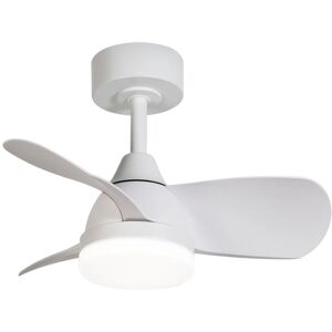 Ventilador de Techo Mini Blanco Wonderlamp - LED 18W, Silencioso Ventilador de Techo Mini Blanco Wonderlamp - LED 18W, Silencioso