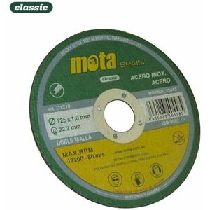 MOTA HERRAMIENTAS D1110 Disque de coupe acier inox 115mm - Disque de coupe - Publicité MOTA HERRAMIENTAS D1110 Disque de coupe acier inox 115mm - Disque de coupe - Publicité