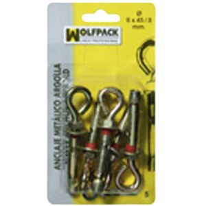 Marque Modèle - Anneau d'ancrage métallique 8x 60/10 mm - Vis/Boulon Marque Modèle - Anneau d'ancrage métallique 8x 60/10 mm - Vis/Boulon