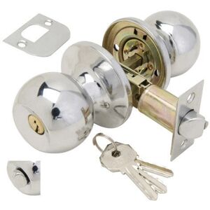 Wolfpack Door Lock - Cromado - Deadbolt - Door Lock Wolfpack Door Lock - Cromado - Deadbolt - Door Lock