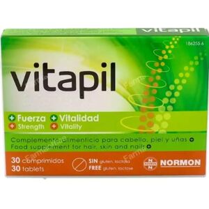 Normon Normocare Vitapil 30 Comprimidos - Suplemento Alimenticio Normon Normocare Vitapil 30 Comprimidos - Suplemento Alimenticio