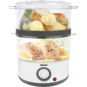 Jocca Stoomkoker - Gezond Koken - 2 Niveaus - 400W Jocca Stoomkoker - Gezond Koken - 2 Niveaus - 400W
