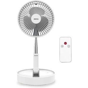 Ventilador portátil inalámbrico Jocca - 3 velocidades, 4 modos - Ligero y plegable Ventilador portátil inalámbrico Jocca - 3 velocidades, 4 modos - Ligero y plegable