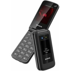 Aiwa FP-30-4G Noir - Téléphone pour seniors Aiwa FP-30-4G Noir - Téléphone pour seniors
