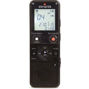 Aiwa DVR-A600 Dictafone - 16GB, Nero Aiwa DVR-A600 Dictafone - 16GB, Nero