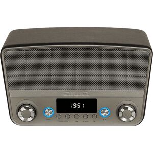 Haut-parleur vintage sans fil Aiwa BSTU-750BK - Équipement audio - Publicité Haut-parleur vintage sans fil Aiwa BSTU-750BK - Équipement audio - Publicité