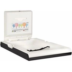 Mediclinics - CP0016VCSB Mesa de Cambiar Bebé Pared - Acero Inox Negro Mediclinics - CP0016VCSB Mesa de Cambiar Bebé Pared - Acero Inox Negro