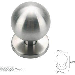 Oryx Inox Spherical Door Knob - Cabinet Handle Oryx Inox Spherical Door Knob - Cabinet Handle