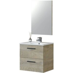 Mueble de baño Aruba 60 con espejo - Moderno Mueble de baño Aruba 60 con espejo - Moderno