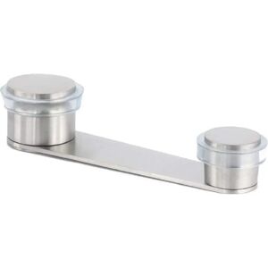 EVI HERRAJES I-164 Fermaporta - Acciaio inox, Goma trasparente, Finitura satinata EVI HERRAJES I-164 Fermaporta - Acciaio inox, Goma trasparente, Finitura satinata