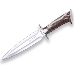 JOKER - CN108 - Corne de cerf - Lame satinée 22 cm - Knife - Publicité JOKER - CN108 - Corne de cerf - Lame satinée 22 cm - Knife - Publicité