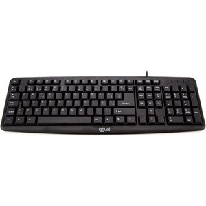 Teclado IGGUAL CK-BASIC-105T - QWERTY USB Negro Español Teclado IGGUAL CK-BASIC-105T - QWERTY USB Negro Español
