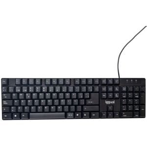 iggual IGG317501 Teclado - Negro - USB Estándar QWERTY iggual IGG317501 Teclado - Negro - USB Estándar QWERTY