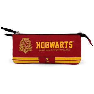 Harry Potter Gryffindor Triple Pencil Case - Stationery Harry Potter Gryffindor Triple Pencil Case - Stationery