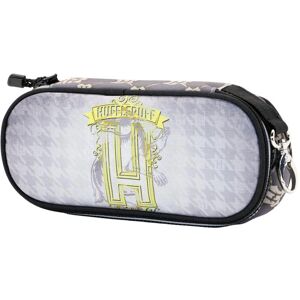 Estuche Harry Potter Hufflepuff - Emblema, Gris, 21 x 10 cm Estuche Harry Potter Hufflepuff - Emblema, Gris, 21 x 10 cm