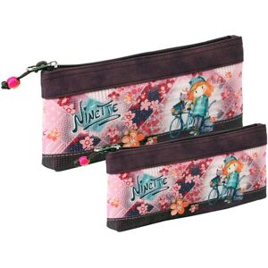 Forever Ninette Fahrrad-Waschtasche Set aus 2 - Waschbeutel Forever Ninette Fahrrad-Waschtasche Set aus 2 - Waschbeutel