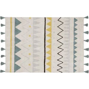 Tapis lavable Azteca bleu de Lorena Canals - Tapis Tapis lavable Azteca bleu de Lorena Canals - Tapis