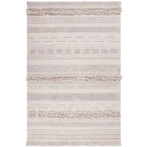 Tapis en coton naturel Lorena Canals - Air Natural - Fait main - 170x240cm - Publicité Tapis en coton naturel Lorena Canals - Air Natural - Fait main - 170x240cm - Publicité
