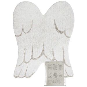 Tapete Mini Wings Lorena Canals na cor de marfim 75x100cm Tapete Mini Wings Lorena Canals na cor de marfim 75x100cm