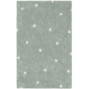 Alfombra infantil de algodón Mini Dot Azul de Lorena Canals - 100x150cm Alfombra infantil de algodón Mini Dot Azul de Lorena Canals - 100x150cm