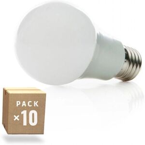 GREENICE - Confezione da 10 Lampadine LED Sferiche E27, Alluminio/PC, 630Lm GREENICE - Confezione da 10 Lampadine LED Sferiche E27, Alluminio/PC, 630Lm