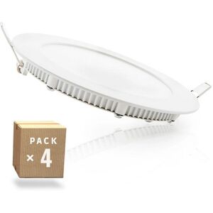 GREENICE - Confezione da 4 Faretti LED sottili - Downlight LED GREENICE - Confezione da 4 Faretti LED sottili - Downlight LED