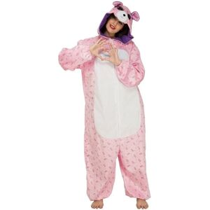 My Other Me Big Eyes Pink Animal Costume - Adult Costume My Other Me Big Eyes Pink Animal Costume - Adult Costume