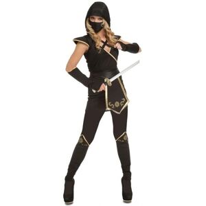 My Other Me Ninja Black Costume - Adults, 5 Pieces My Other Me Ninja Black Costume - Adults, 5 Pieces