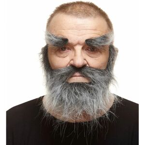Mi Otro Yo Barba Falsa Gris - Vello facial falso Mi Otro Yo Barba Falsa Gris - Vello facial falso