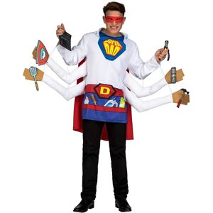 My Other Me Super Dad M/L Costume - Men, 4 Pieces My Other Me Super Dad M/L Costume - Men, 4 Pieces
