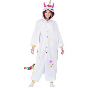 My Other Me Unicorn Costume - Unisex, 2 Pieces, White, L/XL/XXL My Other Me Unicorn Costume - Unisex, 2 Pieces, White, L/XL/XXL