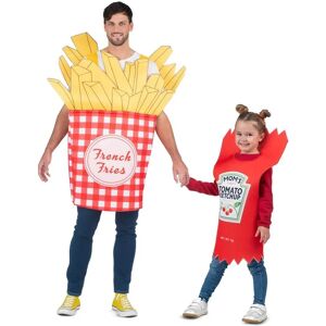 My Other Me Fried Potatoes Ketchup Costume - Unisex Adult My Other Me Fried Potatoes Ketchup Costume - Unisex Adult