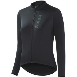 Spiuk Black Long Sleeve Woman Jersey - Winter Spiuk Black Long Sleeve Woman Jersey - Winter