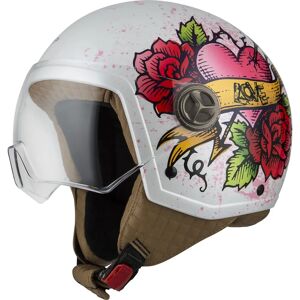 Casco Nzi Minijet Zeta 2 Cupid Brillo - Kask motocyklowy Casco Nzi Minijet Zeta 2 Cupid Brillo - Kask motocyklowy